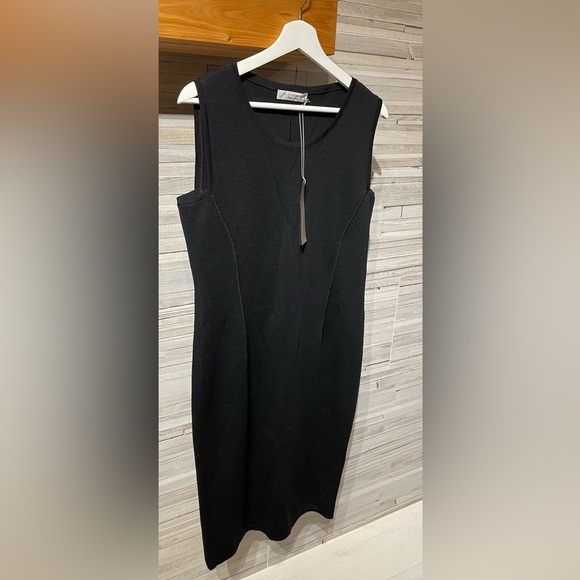 D.Exterior Womens Wool Knit Midi Dress Made In Italy sz L = 8/10 - Picture 1 of 5